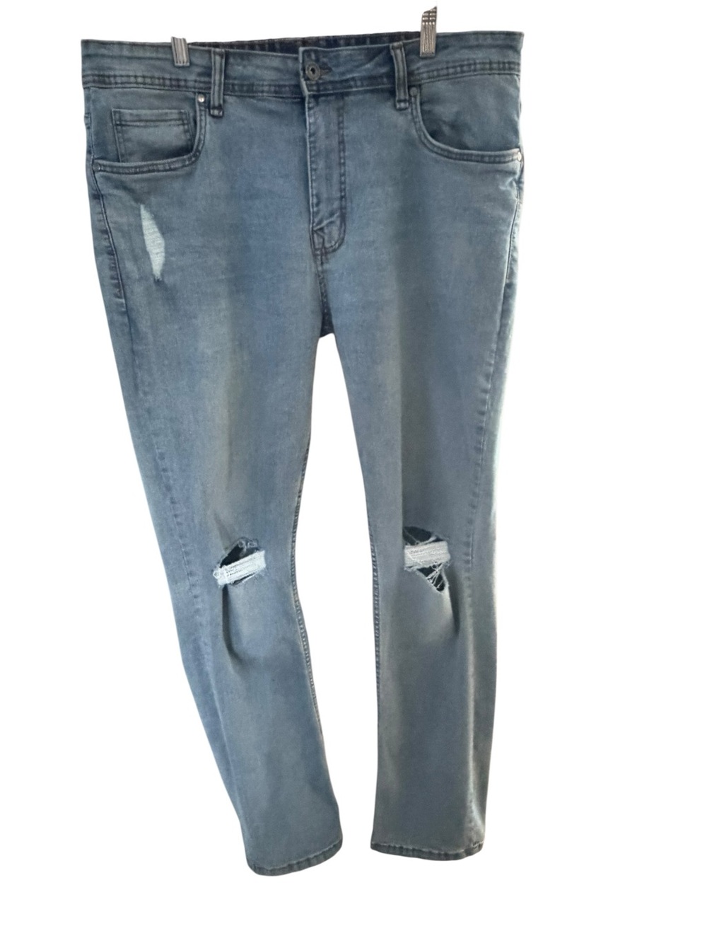 The Perfect Jean NYC Athletic Fit Distressed Stretch Jeans 38x34
